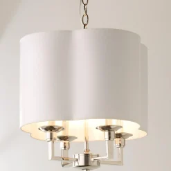 Quatrefoil Shade Mini Chandelier