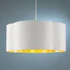 24" Quatrefoil Shade Pendant