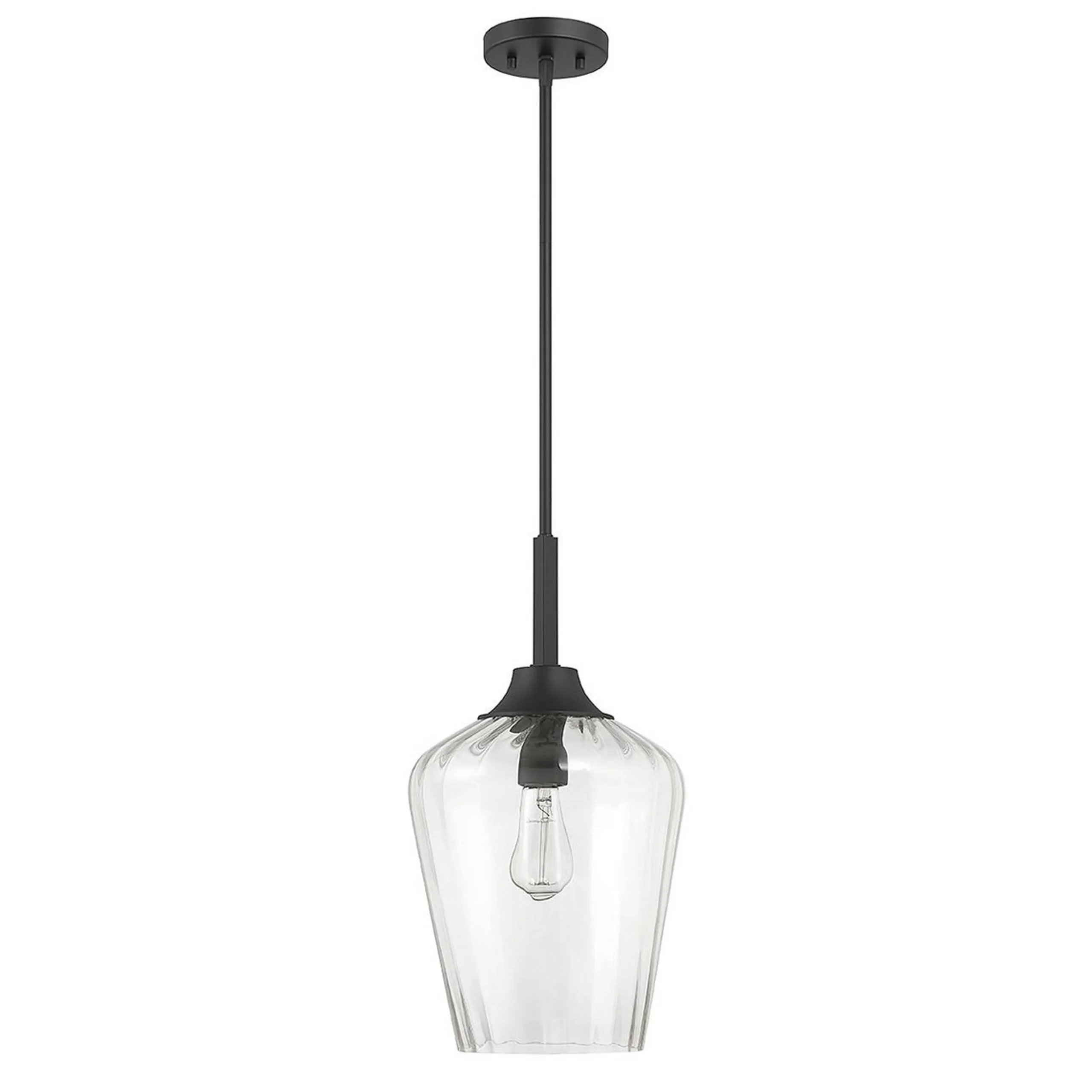 Quiana Fluted Glass Pendant