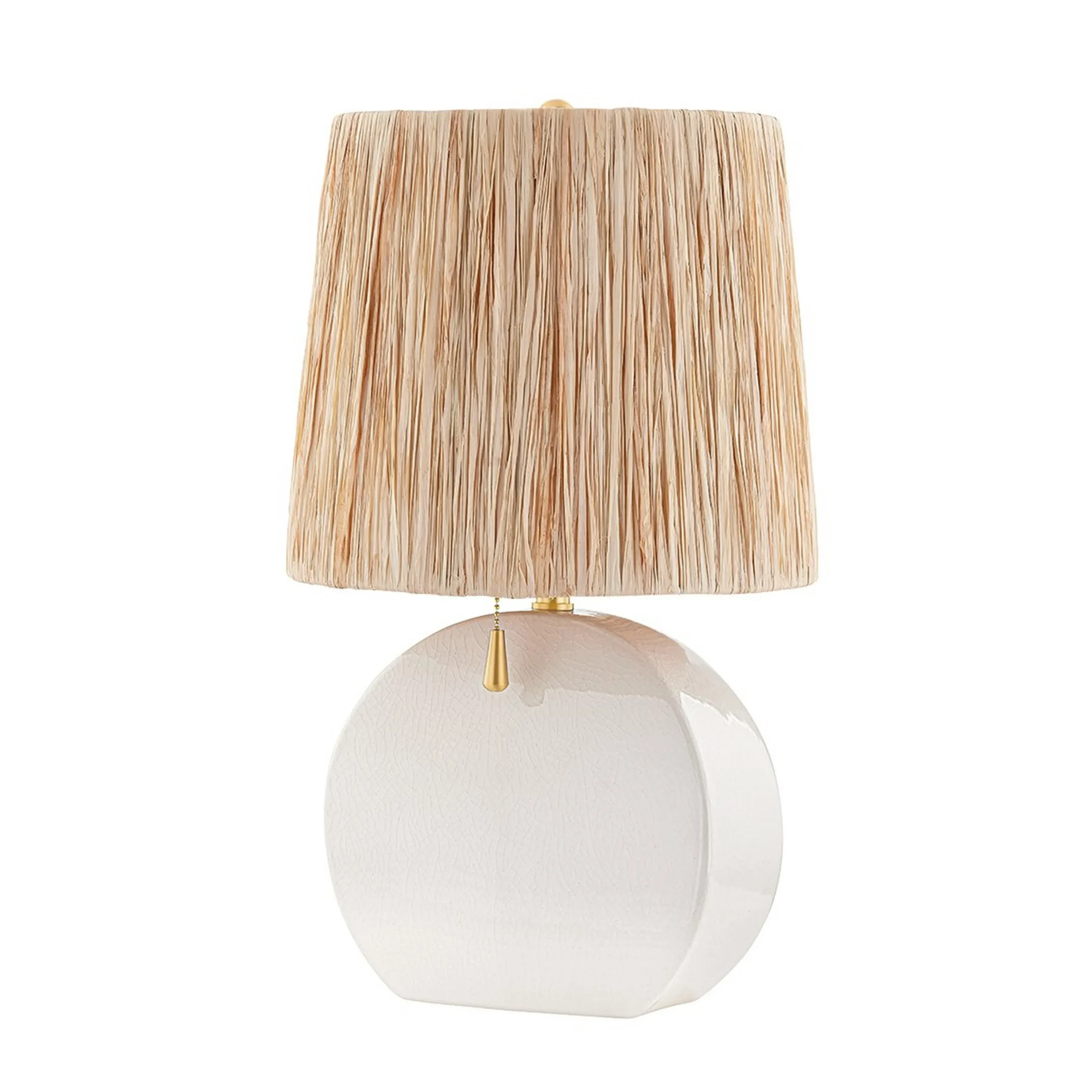 Raffia Table Lamp