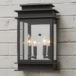 Rectangular Step Outdoor Sconce - Large