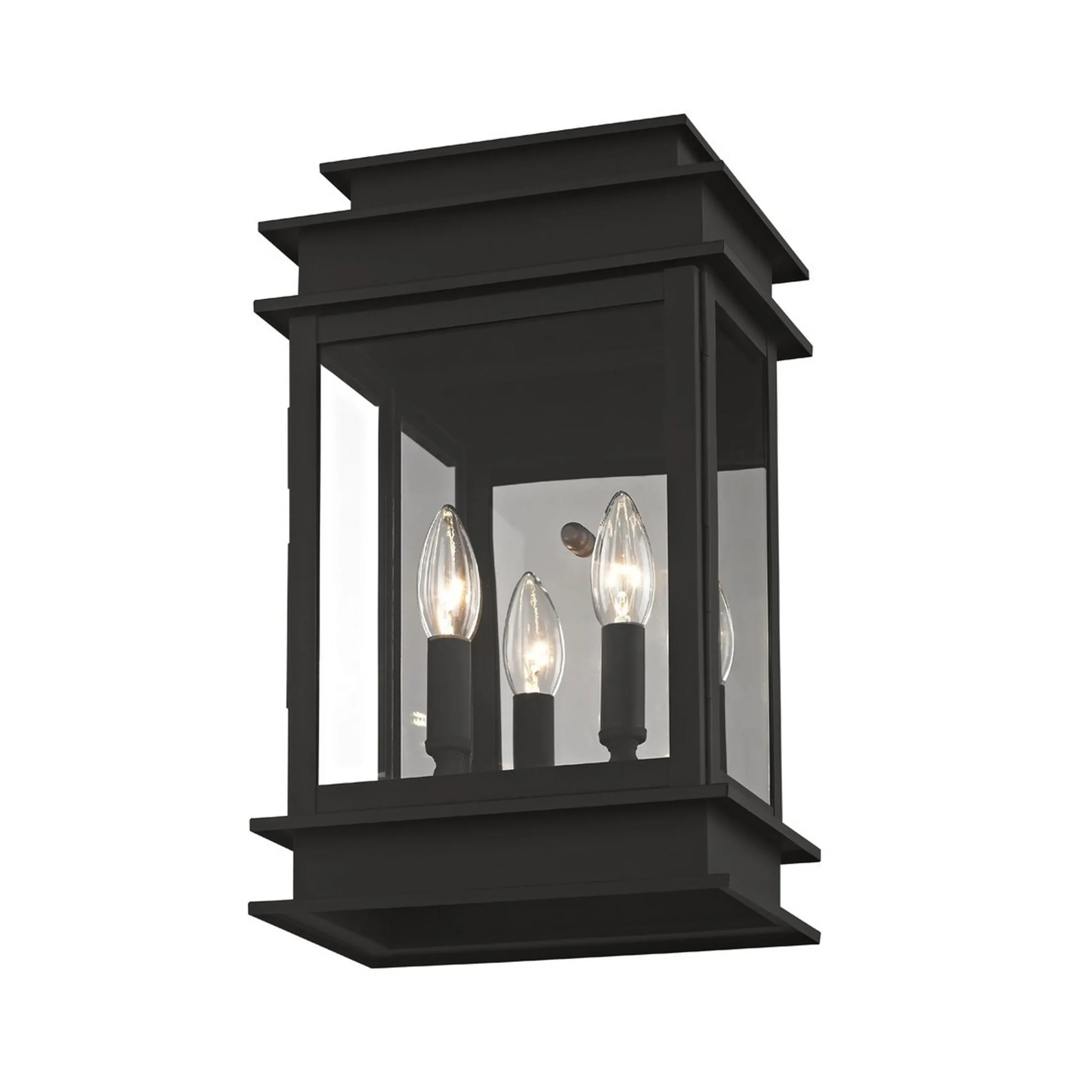 Rectangular Step Outdoor Sconce - Large