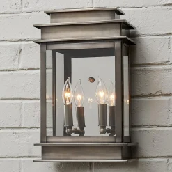 Rectangular Step Outdoor Sconce - Large