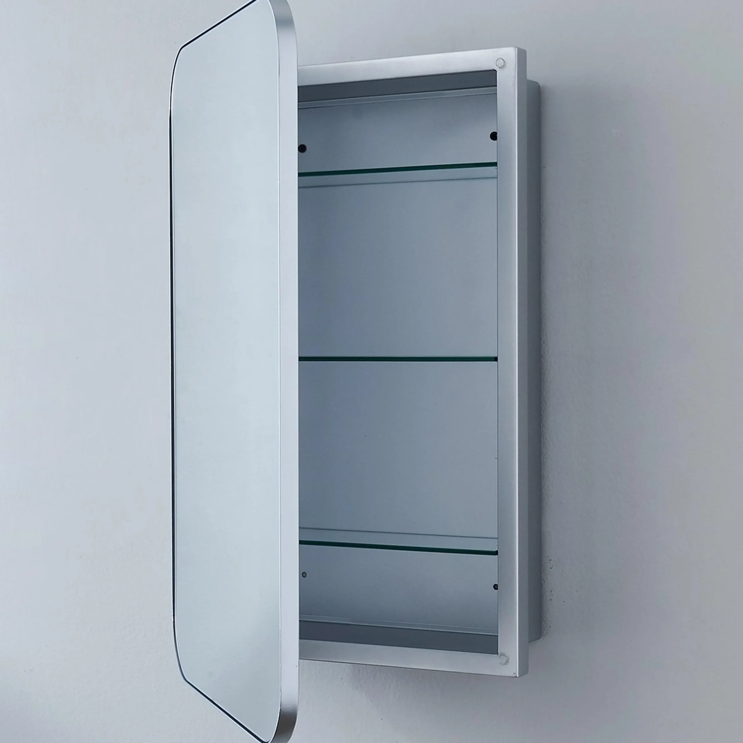 Refreshingly Rectangular Medicine Cabinet Mirror
