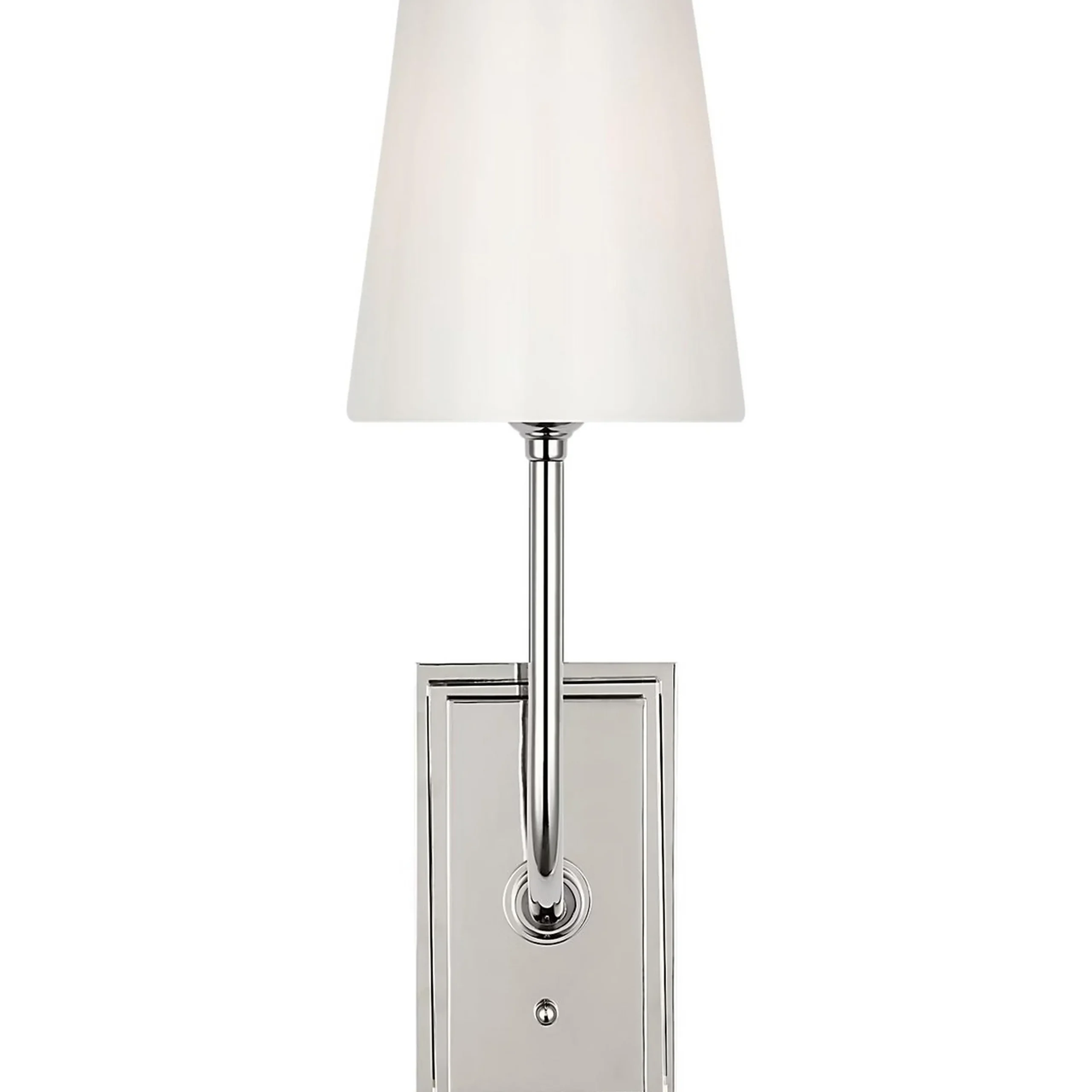 Regency Rechargeable LED Cordless Sconce - White Glass