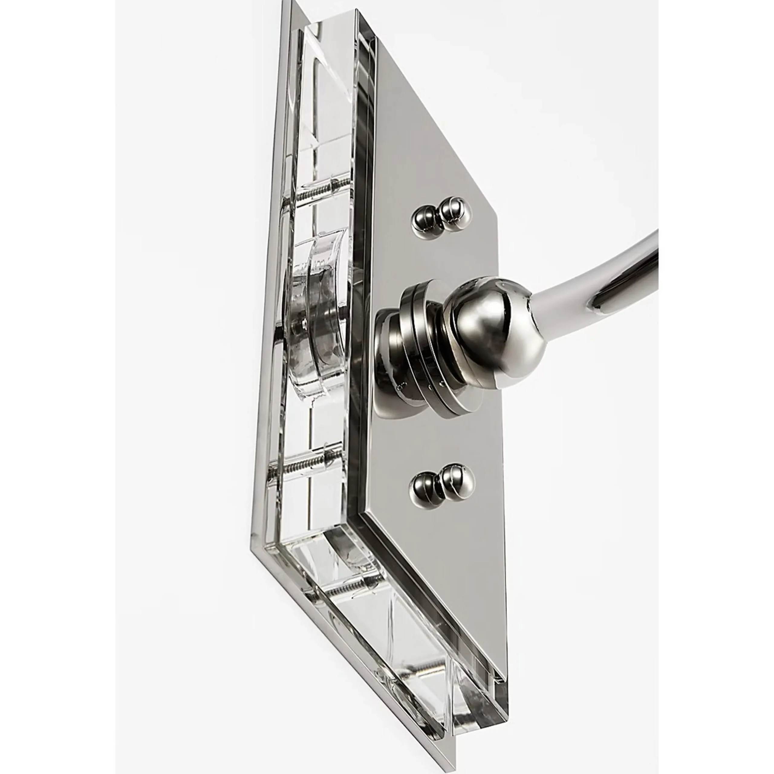 Regency Rechargeable LED Cordless Sconce - White Glass