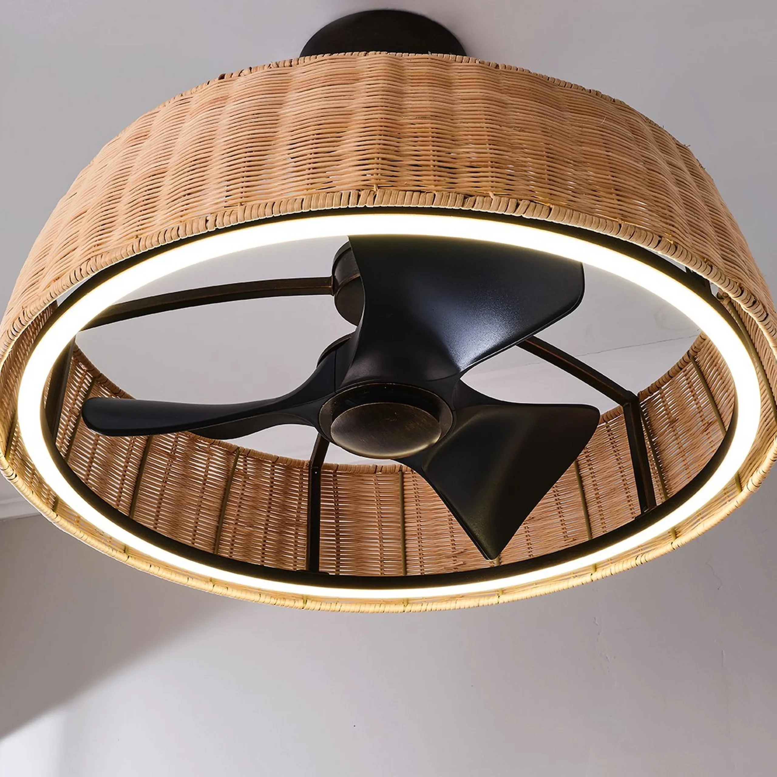 28" Respiro LED Smart Ceiling Fandelier