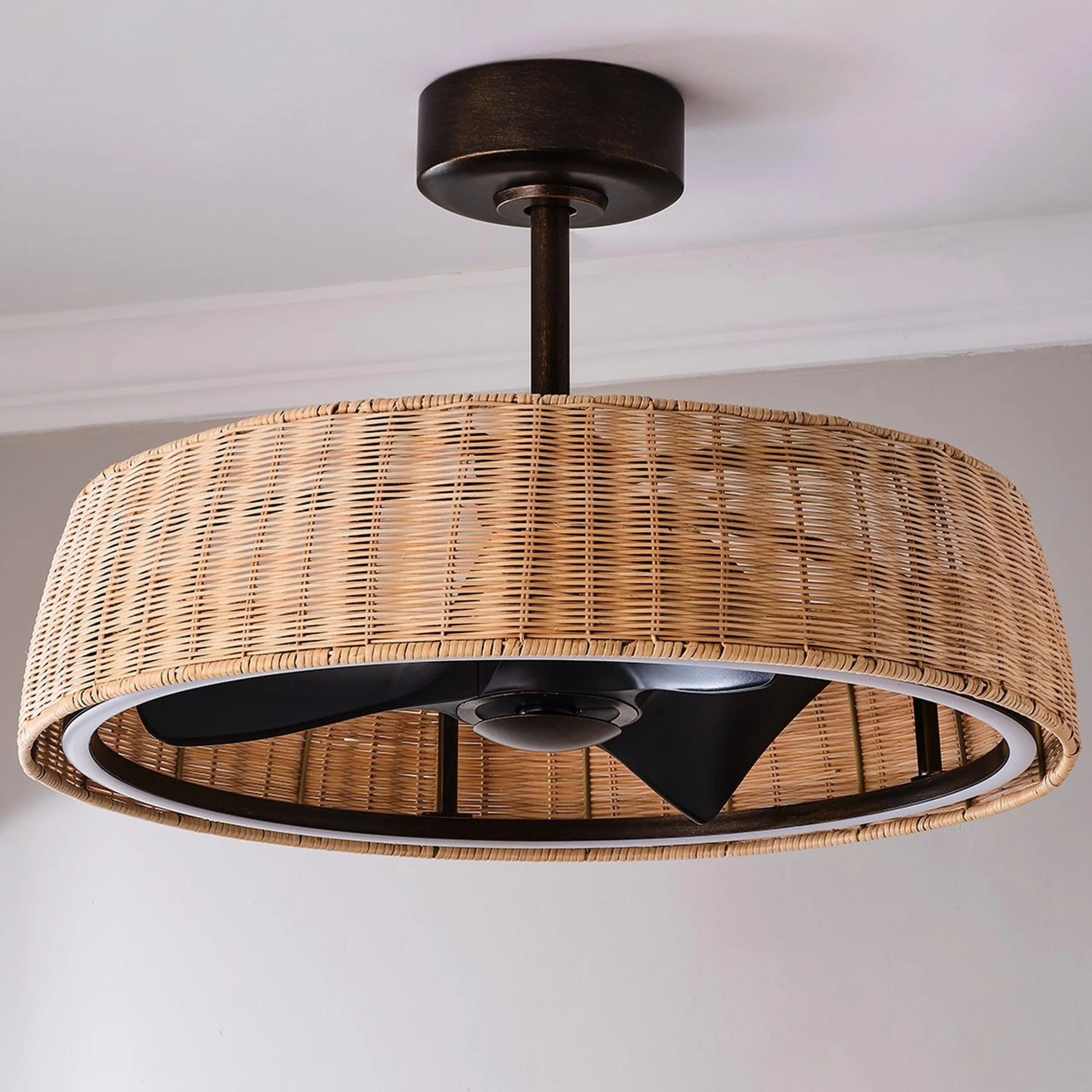 28" Respiro LED Smart Ceiling Fandelier