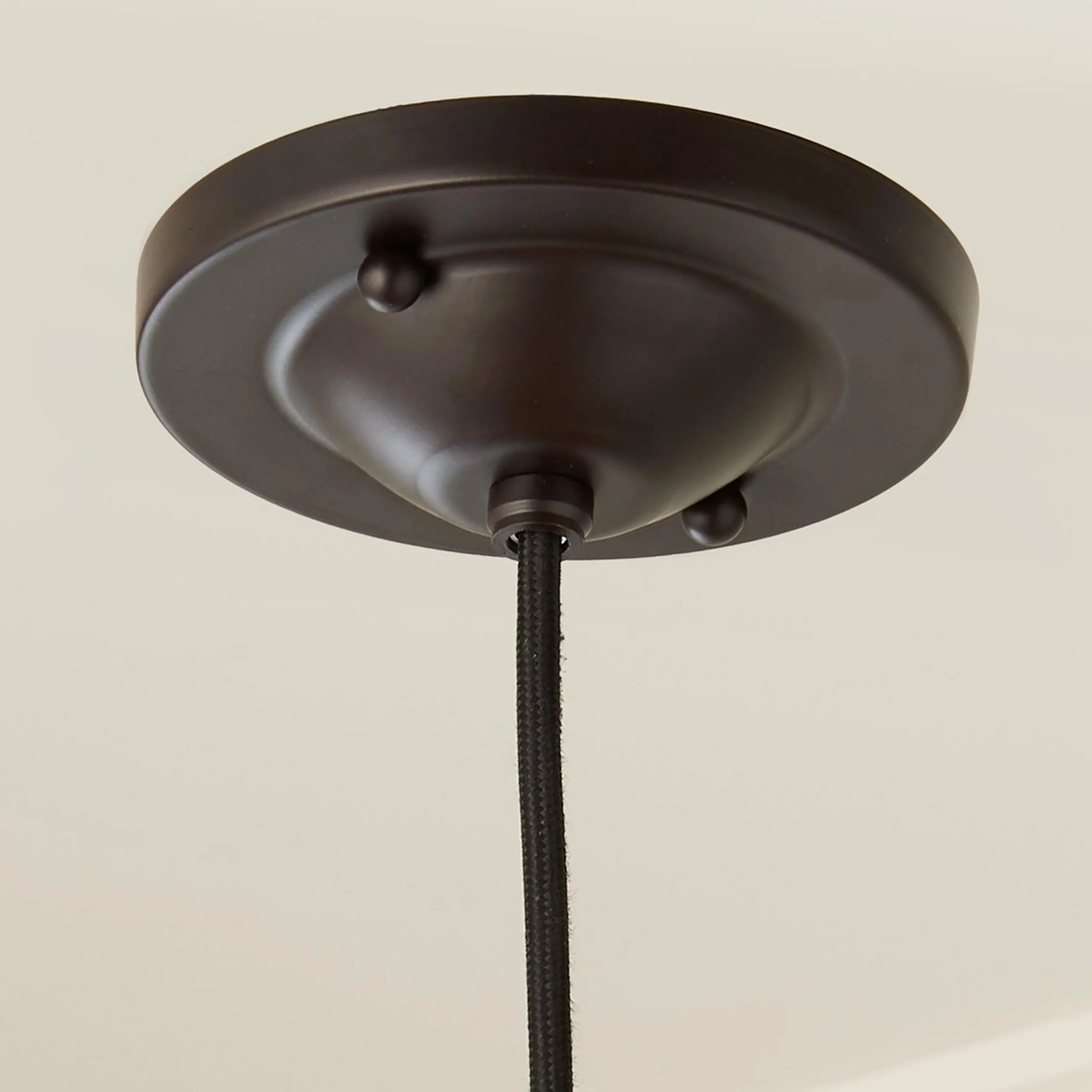 Ribbed Dome Mercury Glass Shade Pendant Light