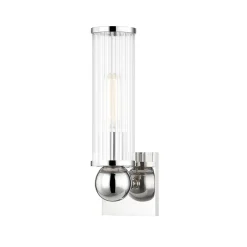 Ribbed Farria Bath Sconce