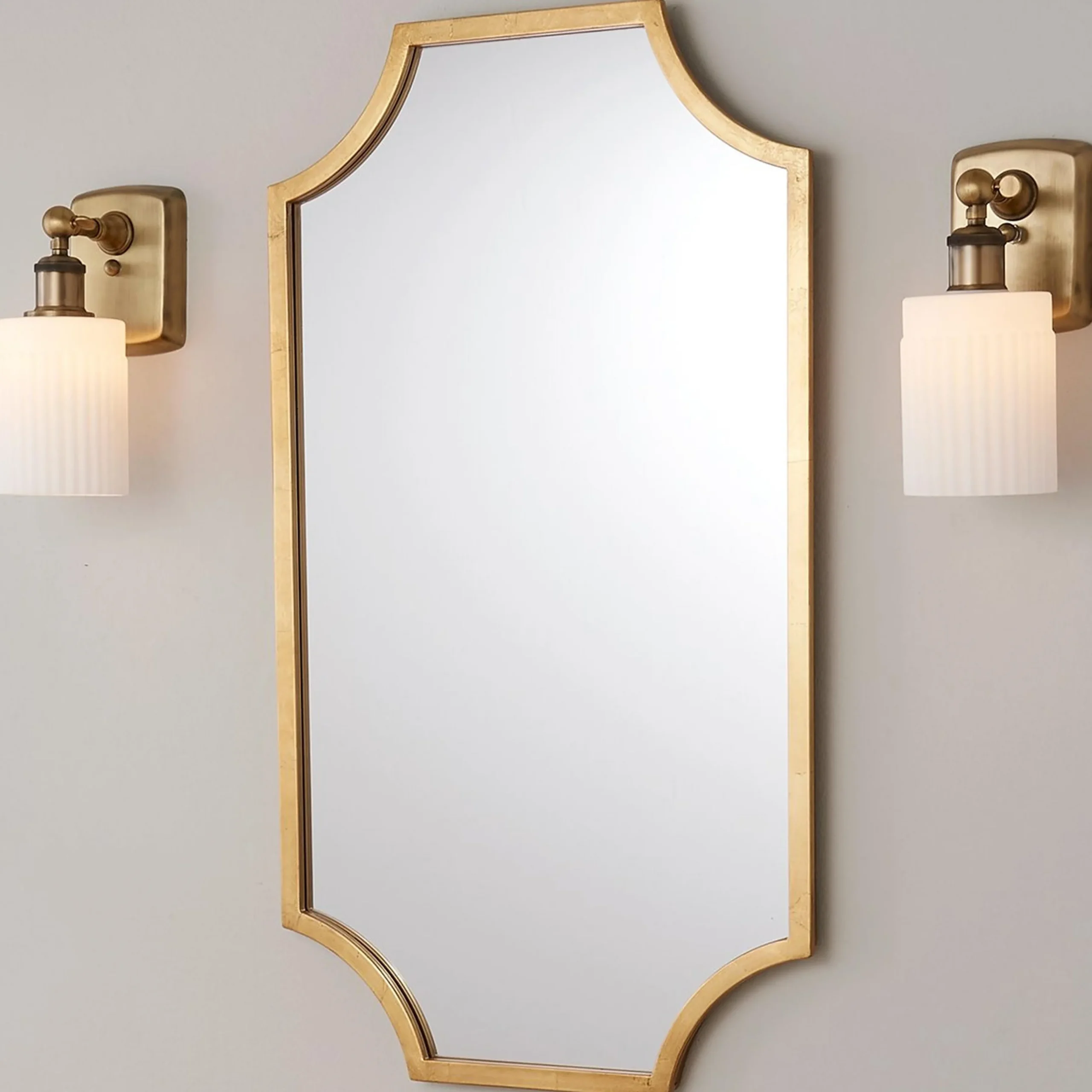 Ridged Austin Bath Sconce