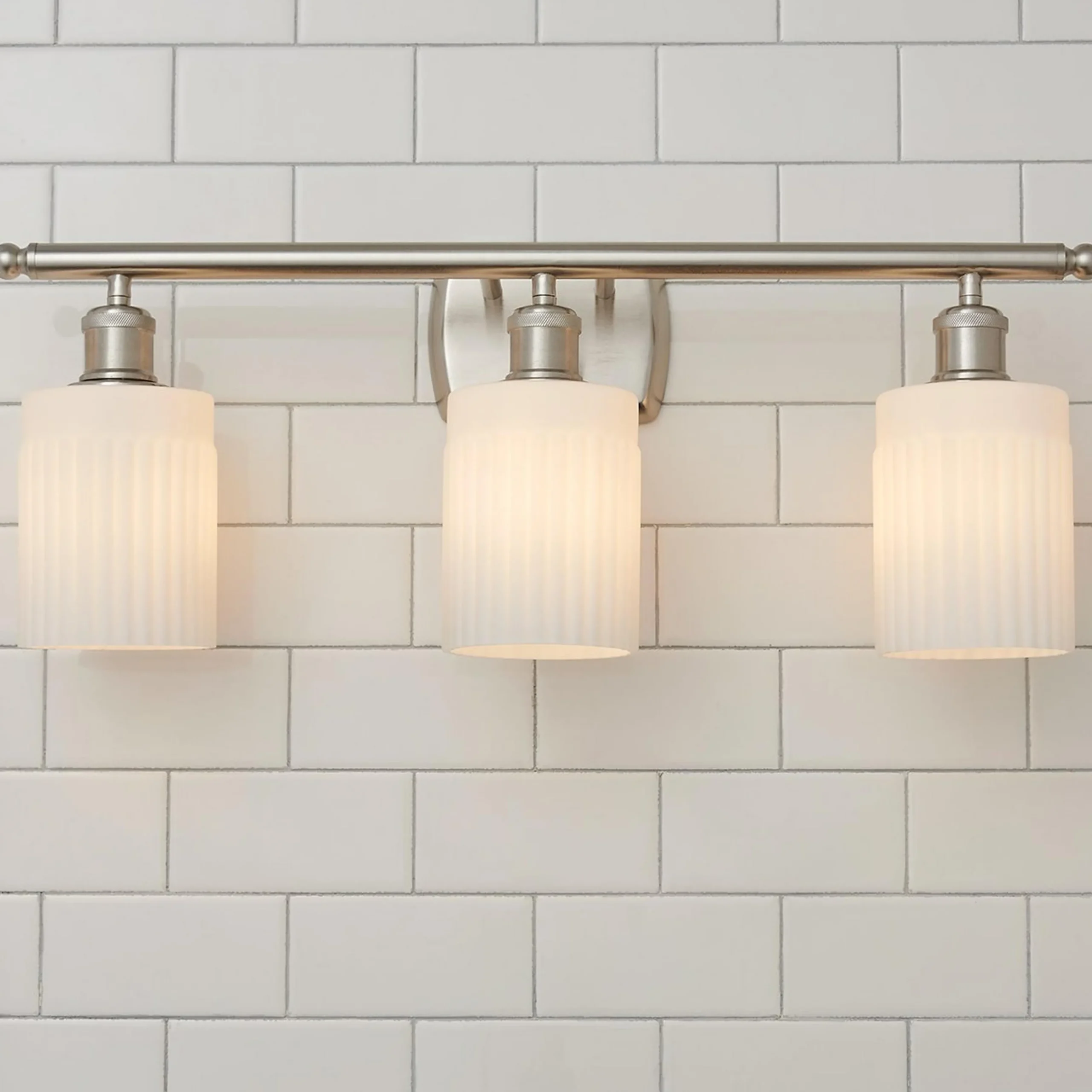 Ridged Austin Vanity Light - 3 Light
