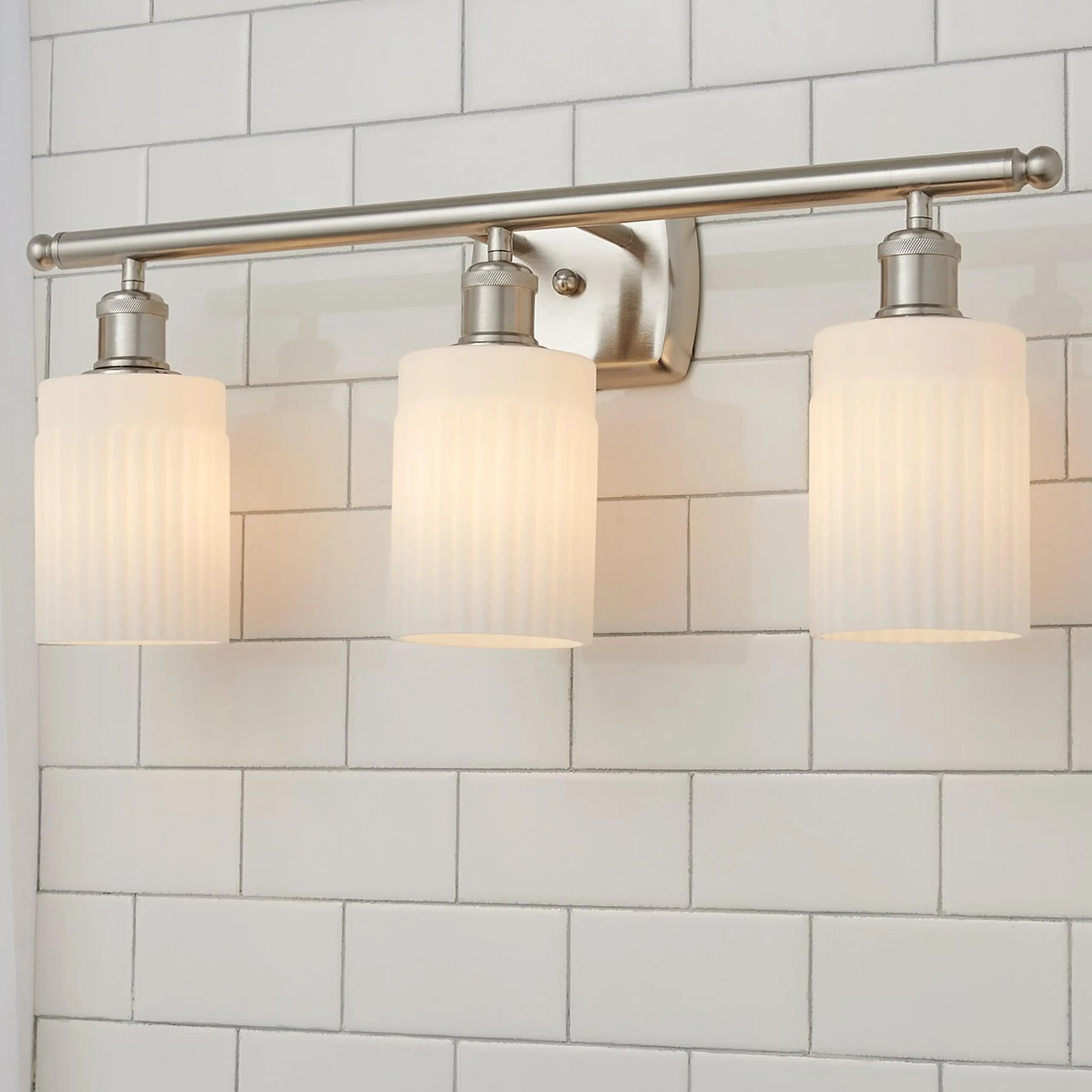 Ridged Austin Vanity Light - 3 Light