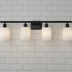 Ridged Austin Vanity Light - 4 Light