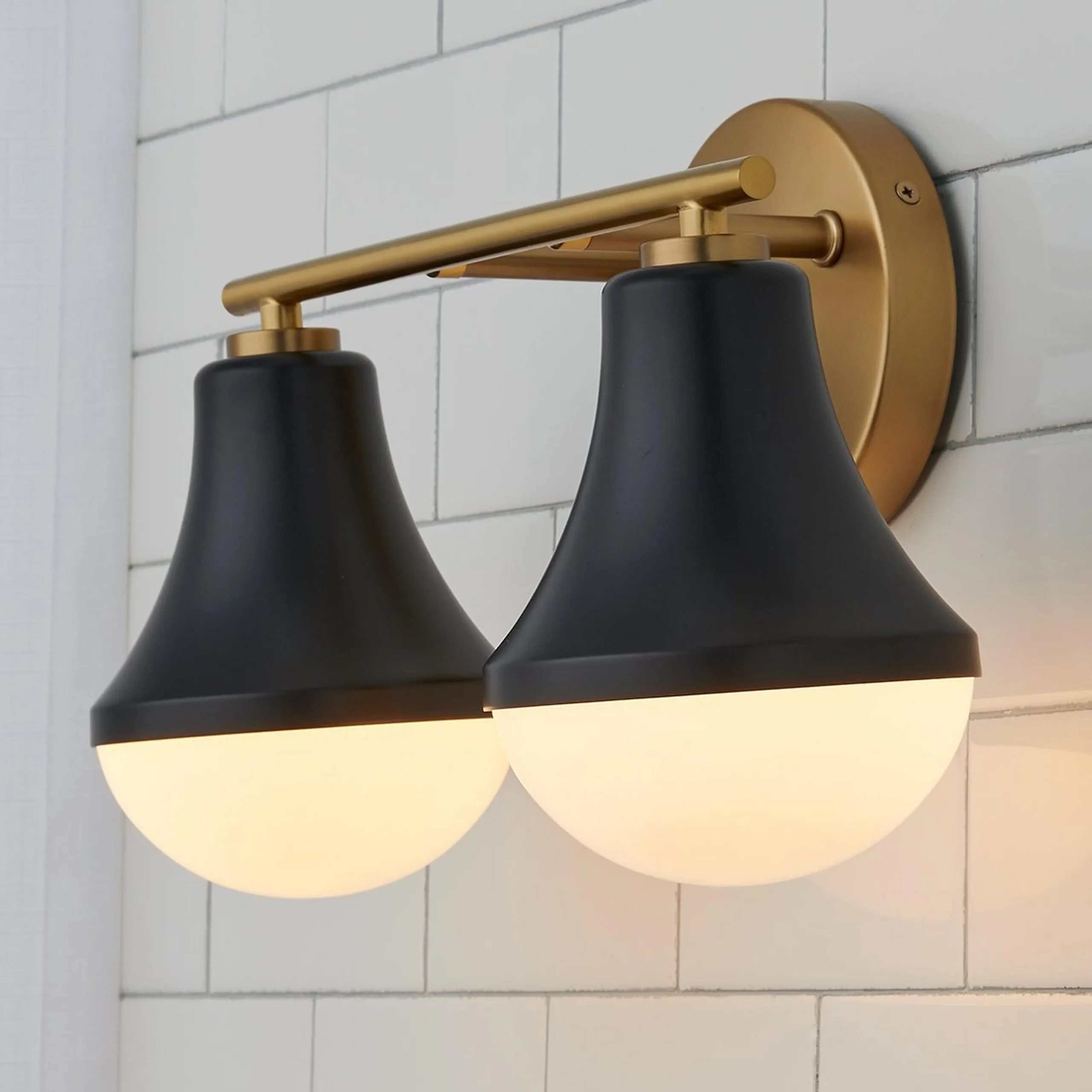 Rockford Retro Vanity Light - 2 Light