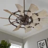 44" Rustic Windmill Ceiling Fan