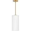 Salbris White Glass Pendant