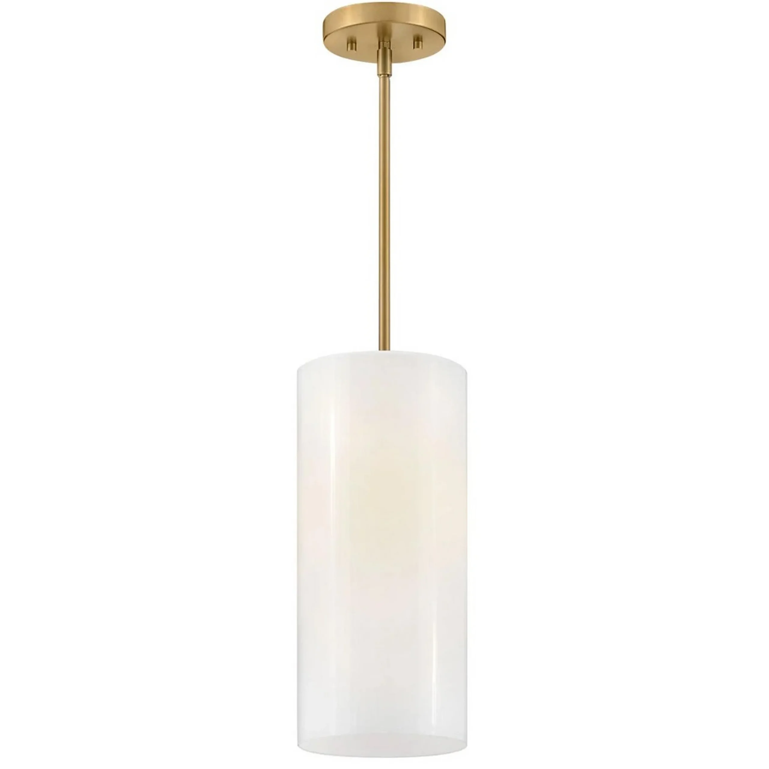 Salbris White Glass Pendant