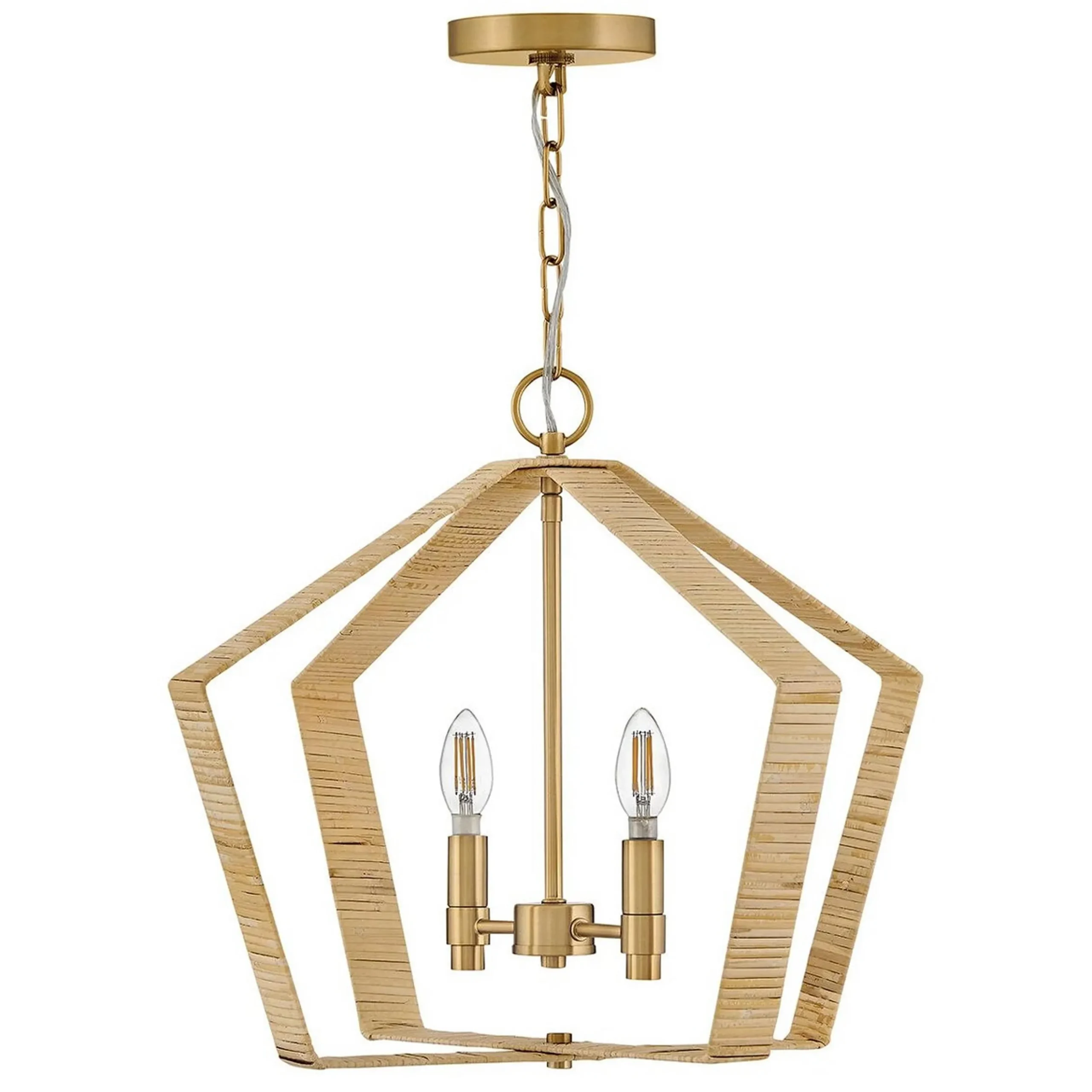 Sampriti Lantern - Rattan