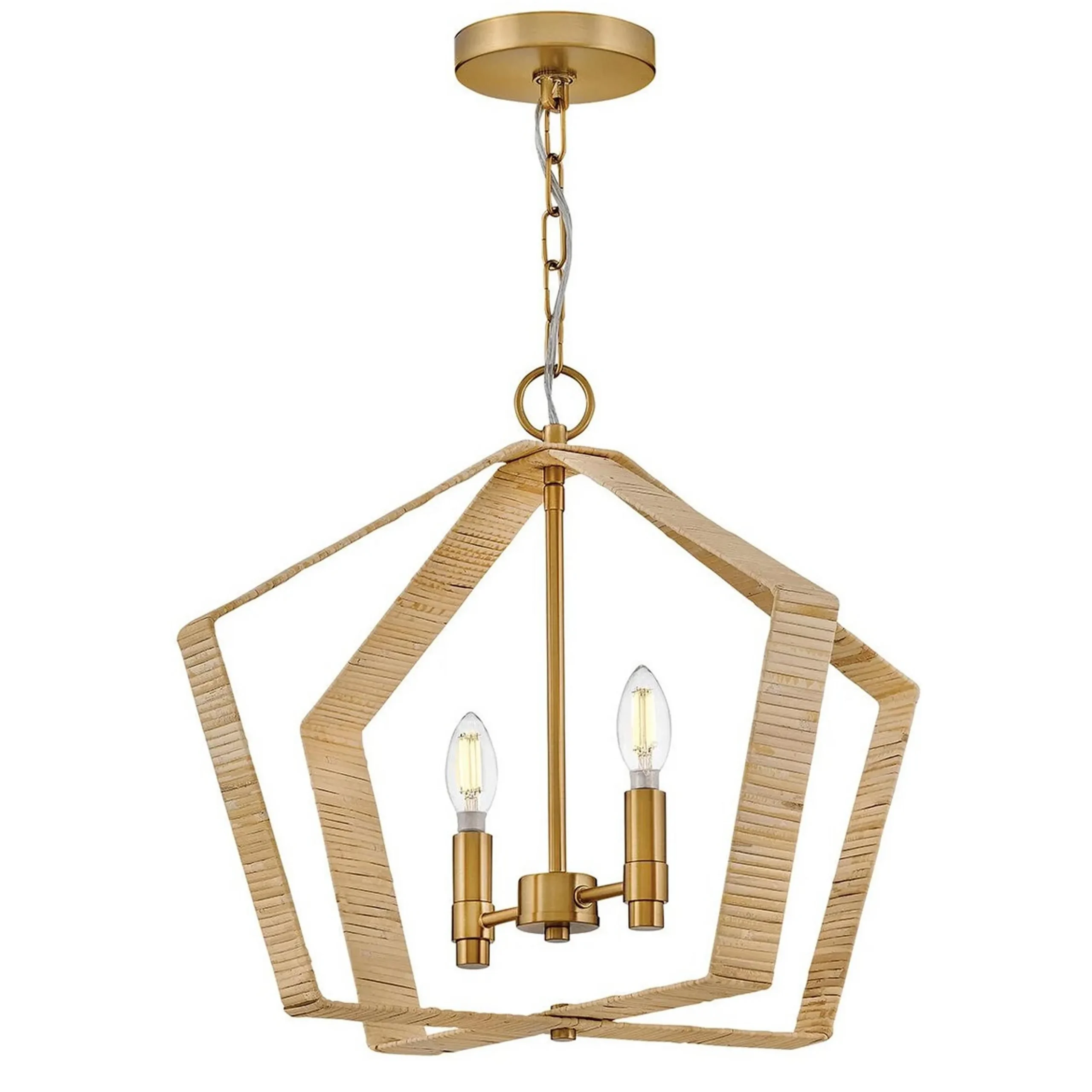 Sampriti Lantern - Rattan