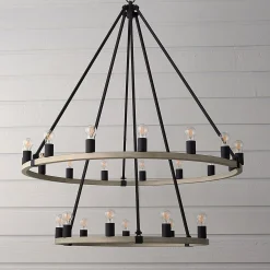 Sandpiper Two-Tier Chandelier - 24 Light