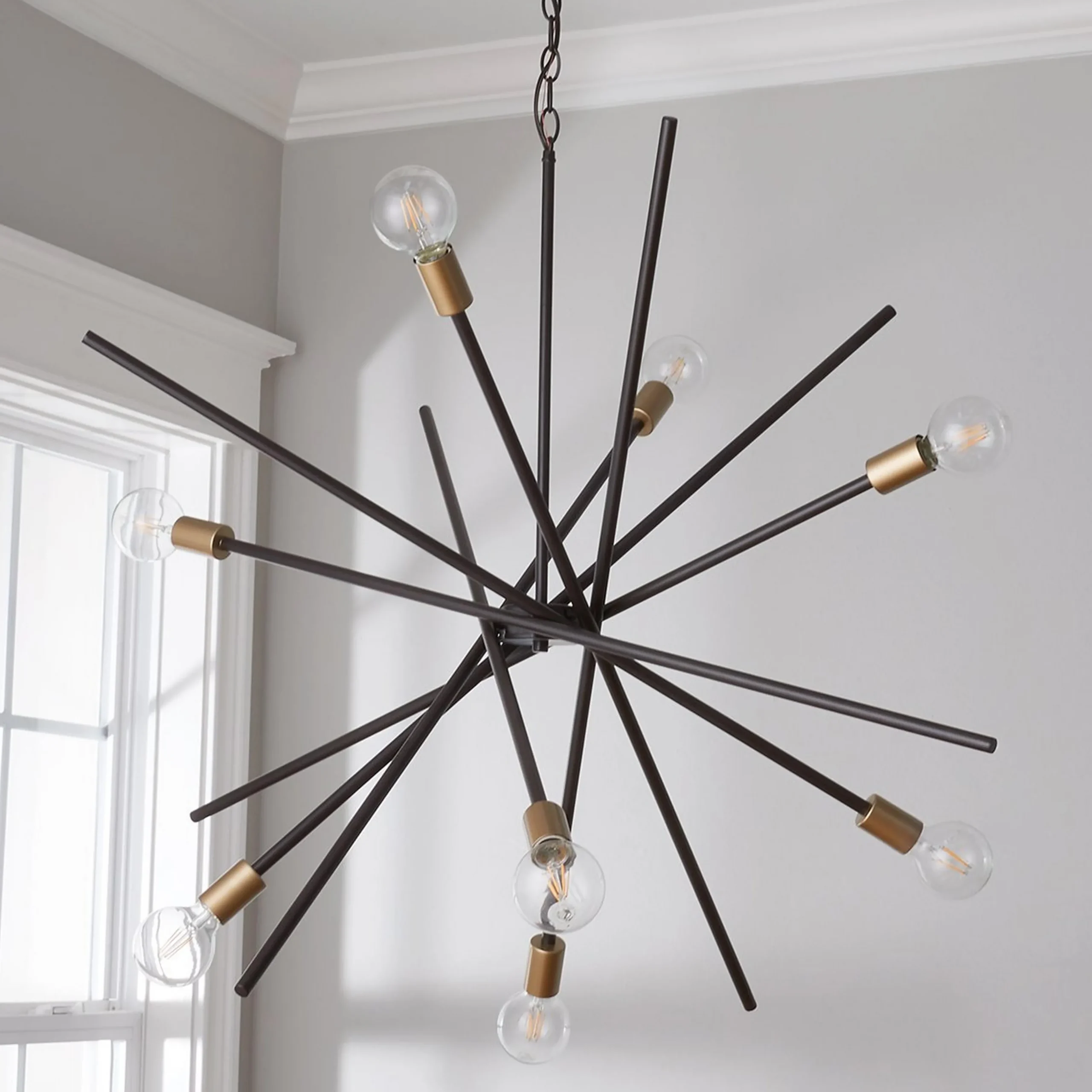 Scatter Burst Chandelier - 8 Light
