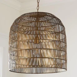 Sculpted Cage Pendant