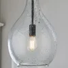 Seeded Raindrop Pendant