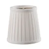 4" Shantung Side Pleat Chandelier Shade