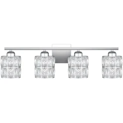Simple Glam Vanity Light - 4 Light
