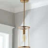 Simple Glass Cylinder Pendant