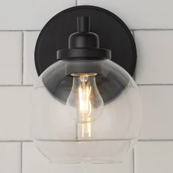 Simple Globe Bath Sconce