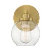 Simple Globe Bath Sconce