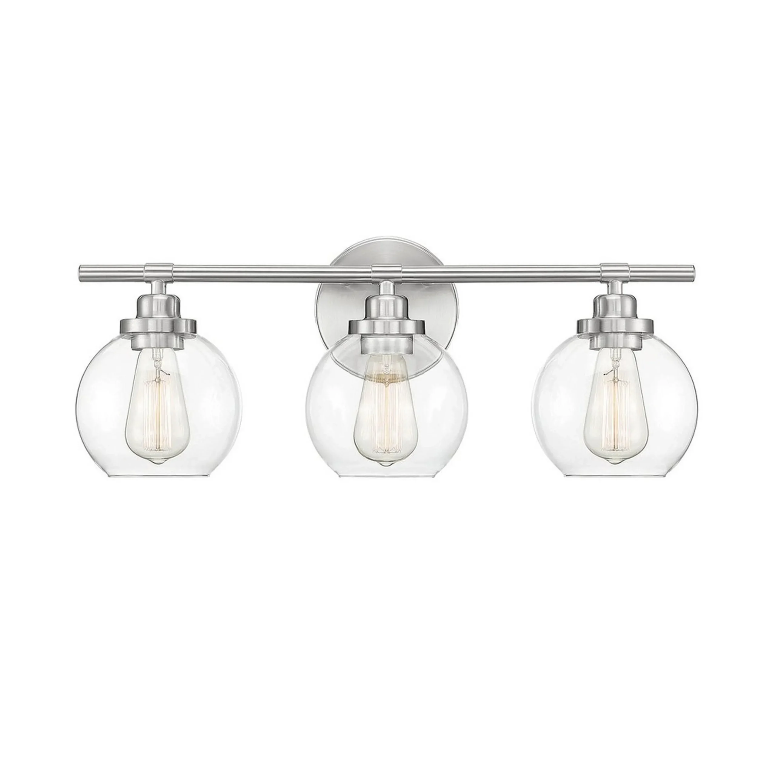 Simple Globe Vanity Light - 3 Light