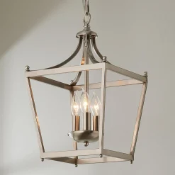 Simple Mini Pagoda Lantern - 3 Light