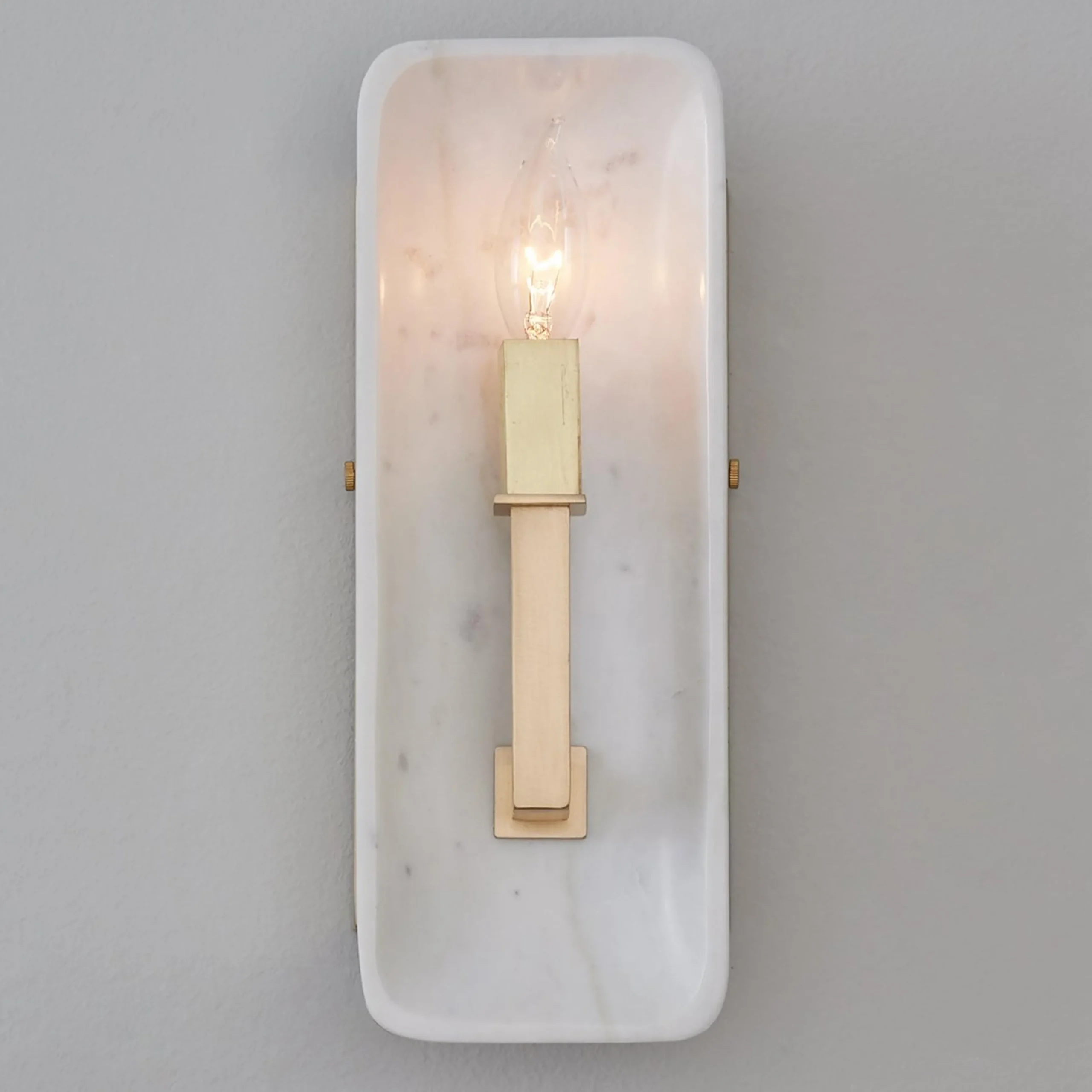 Simple Stone Sconce - ADA