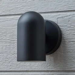 Single Spotlight Outdoor Sconce - Dome