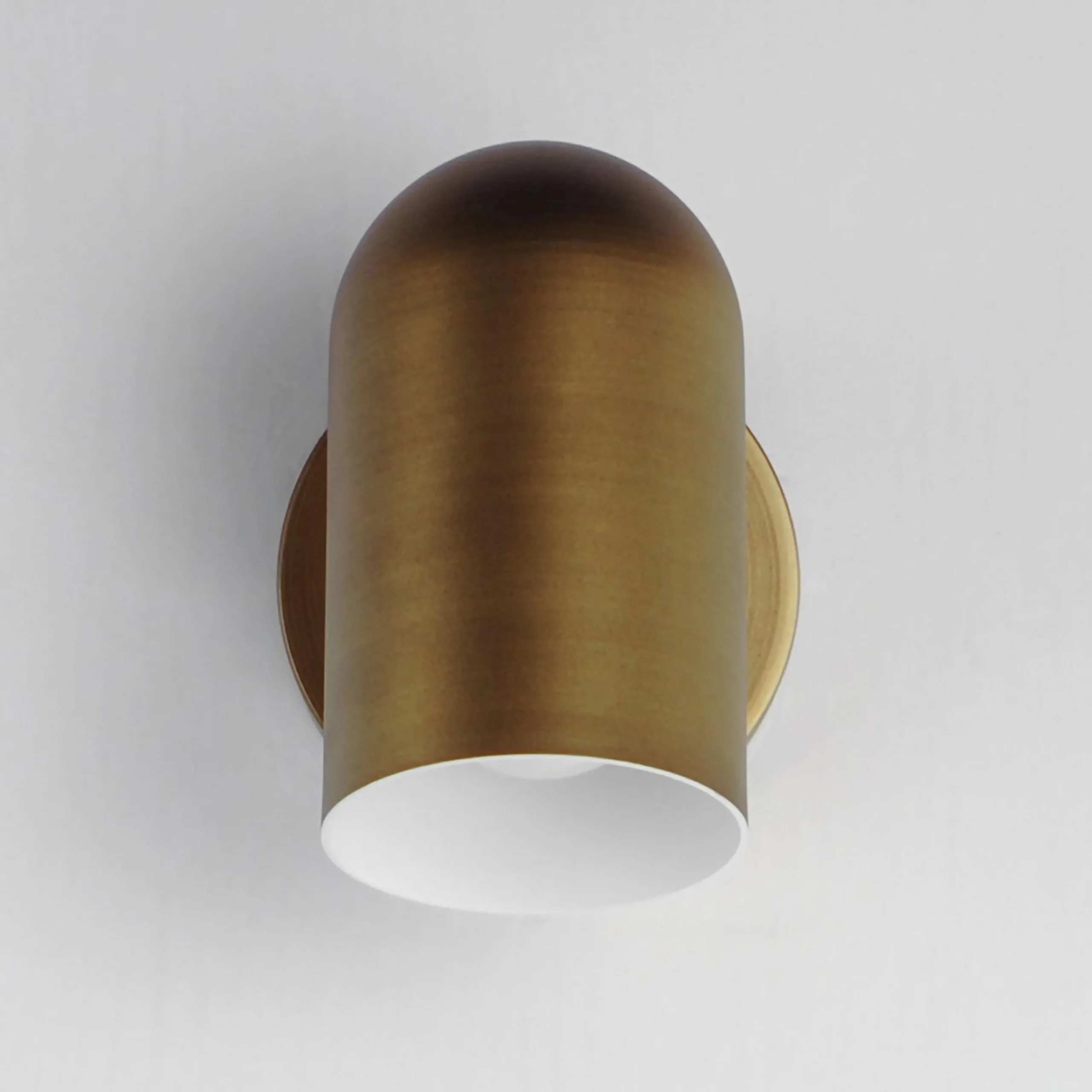 Single Spotlight Outdoor Sconce - Dome