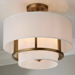 Siobhan Semi-Flush Ceiling Light - Small