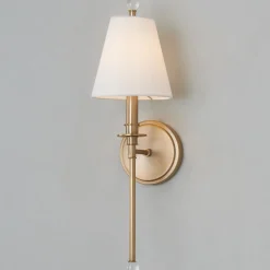 Sleek Adorned Bar Sconce