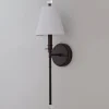 Sleek Adorned Bar Sconce