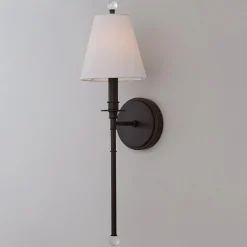 Sleek Adorned Bar Sconce
