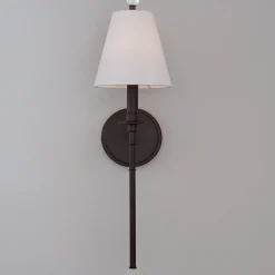 Sleek Adorned Bar Sconce