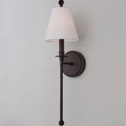 Sleek Adorned Bar Sconce