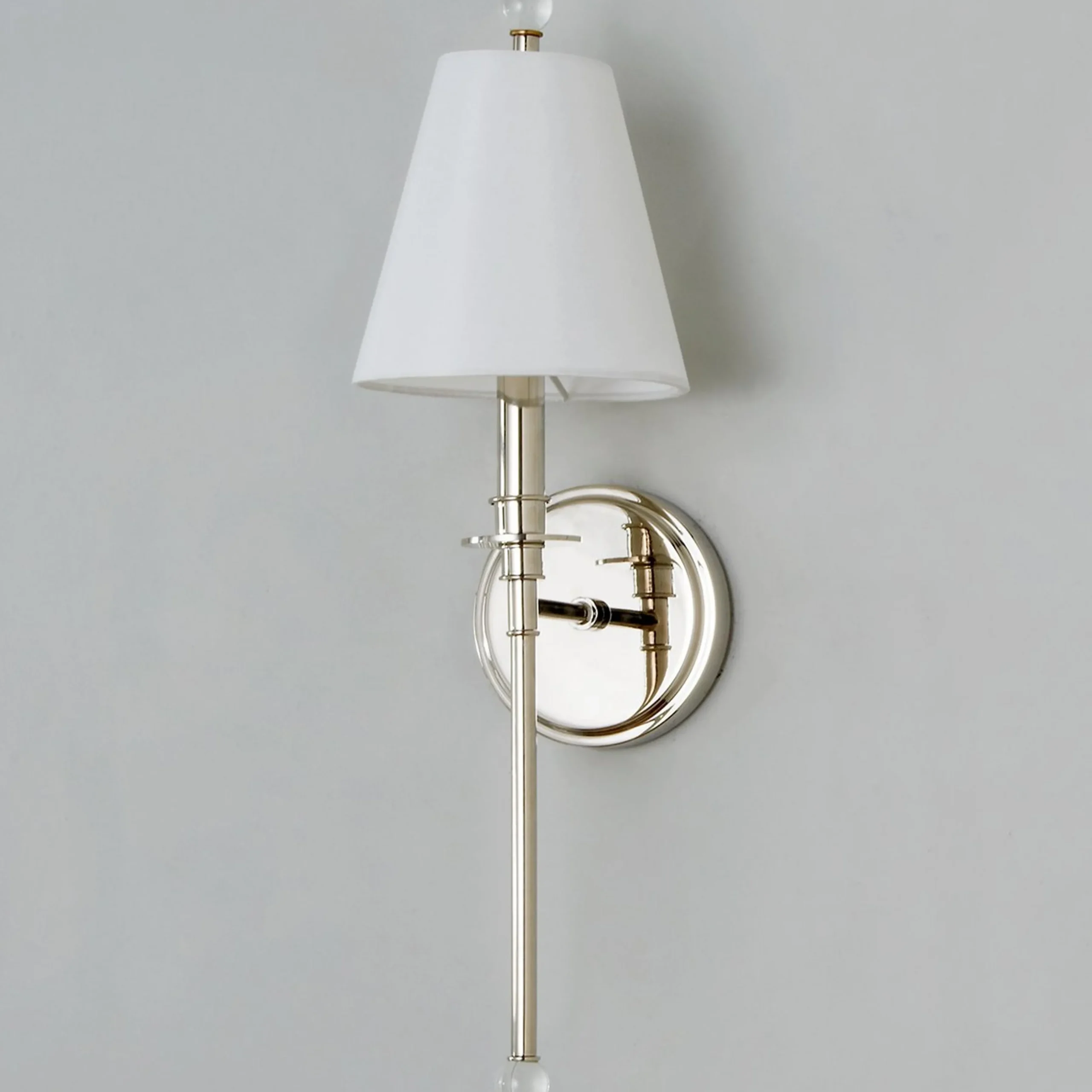 Sleek Adorned Bar Sconce