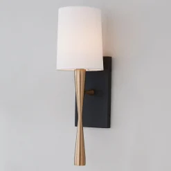 Slim Hourglass Bar Sconce