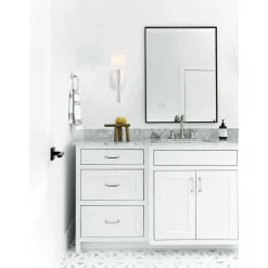Slim Hourglass Bar Sconce