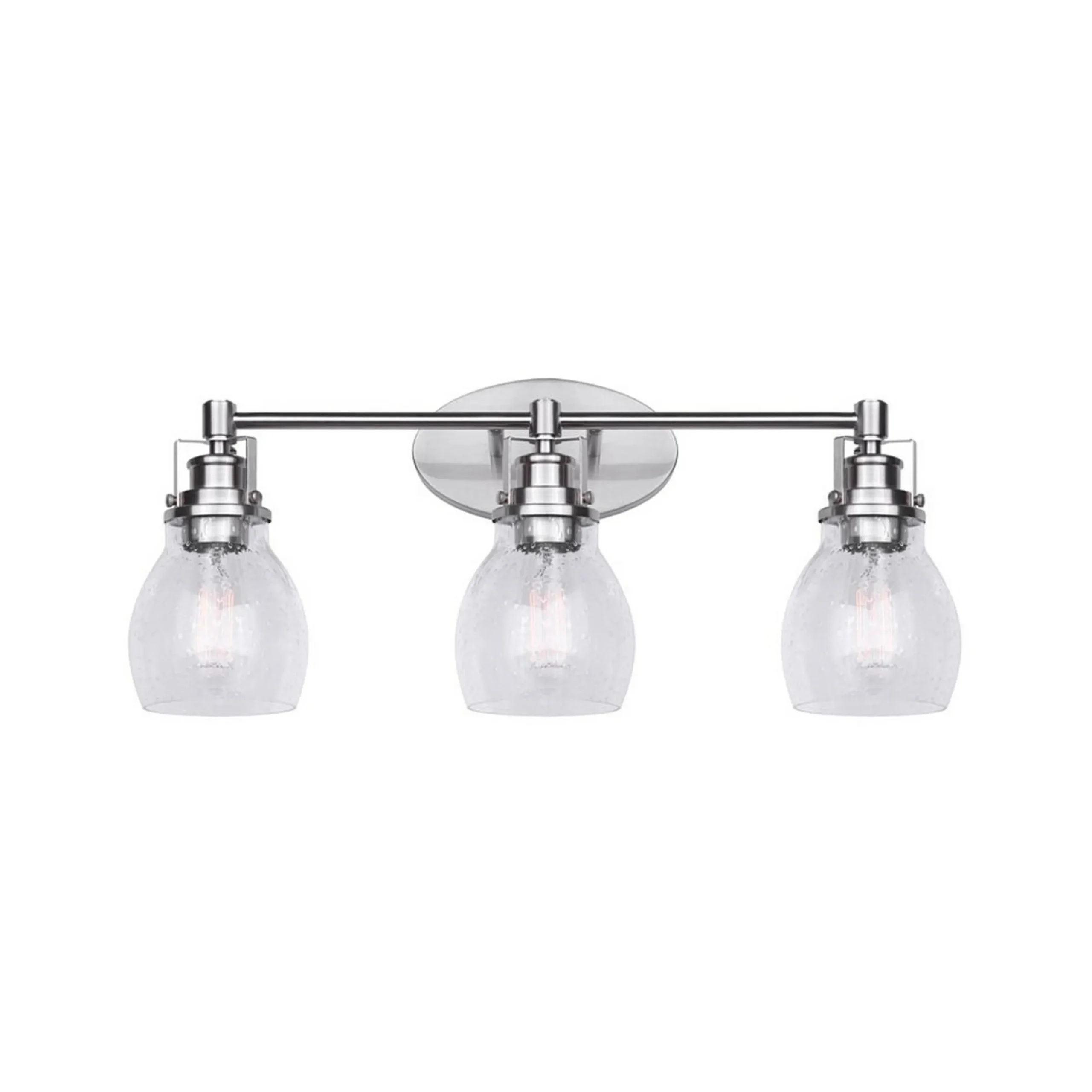 Soft Seeded Vanity Light - 3 Light
