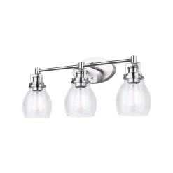 Soft Seeded Vanity Light - 3 Light