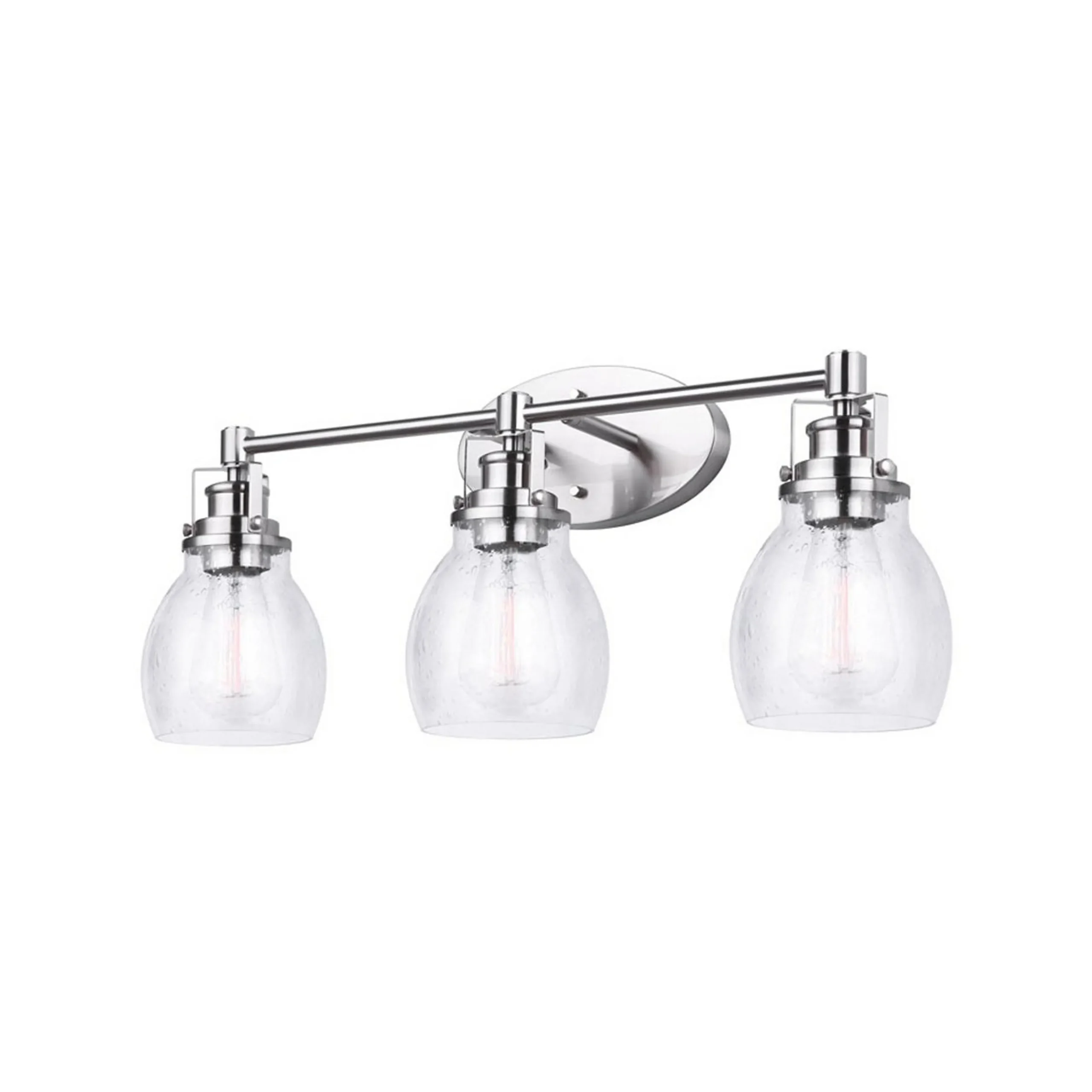 Soft Seeded Vanity Light - 3 Light